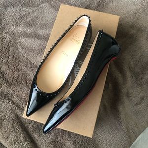 Christian Louboutin Anjalina Patent Flats